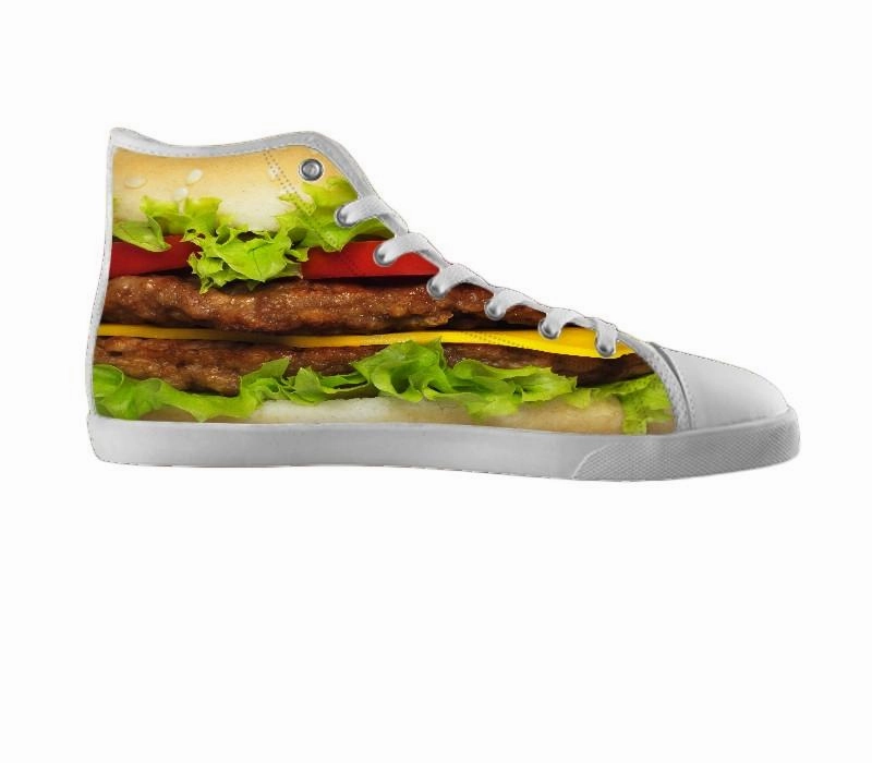 White custom shoes