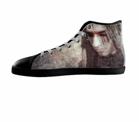 White custom shoes