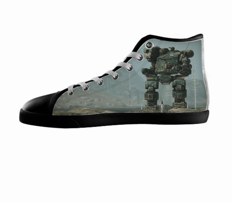 White custom shoes