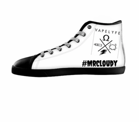White custom shoes