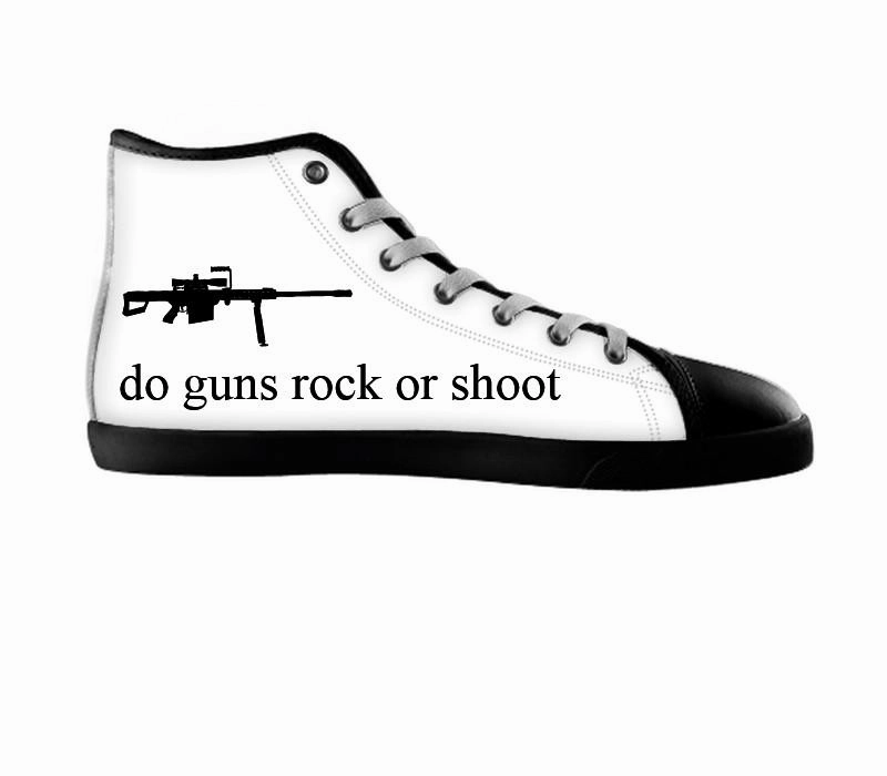 White custom shoes