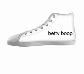 White custom shoes