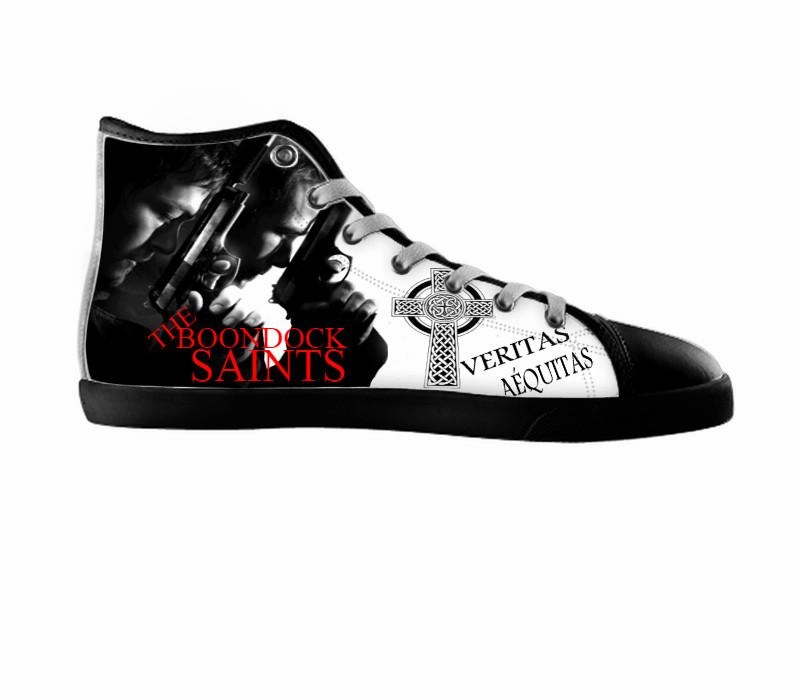 White custom shoes