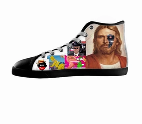 White custom shoes