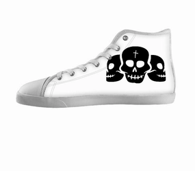 White custom shoes
