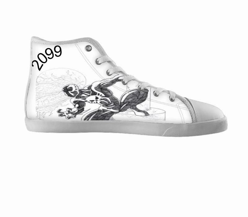 White custom shoes