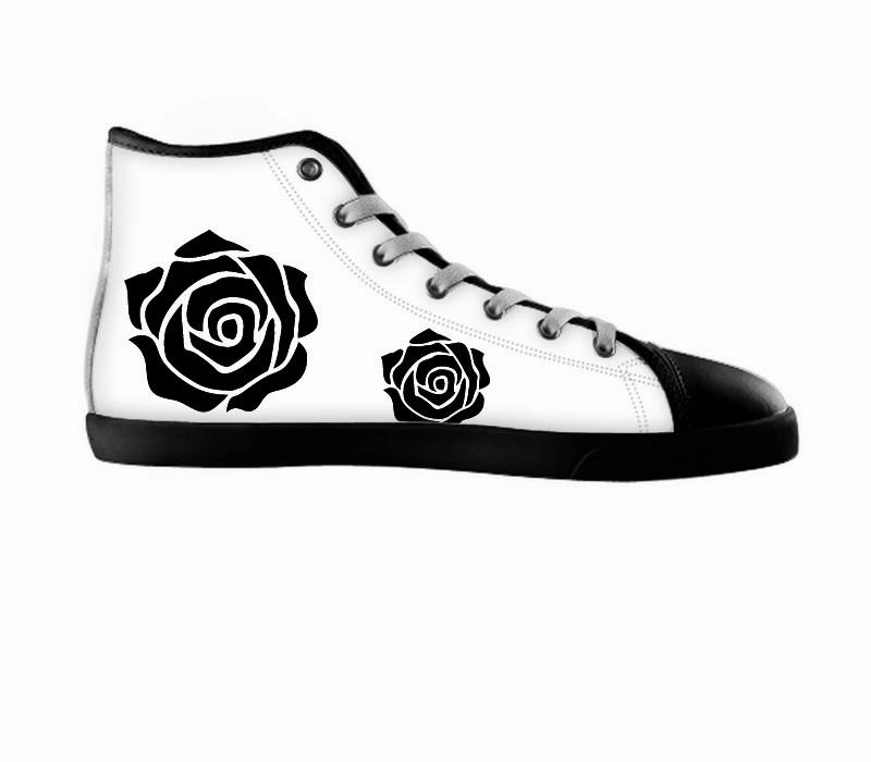 White custom shoes