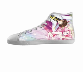 White custom shoes