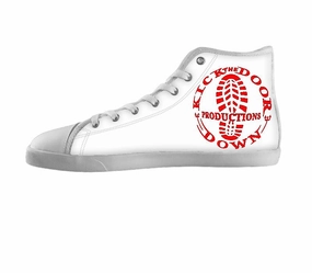 White custom shoes