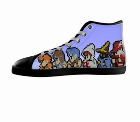 White custom shoes