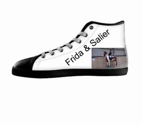White custom shoes