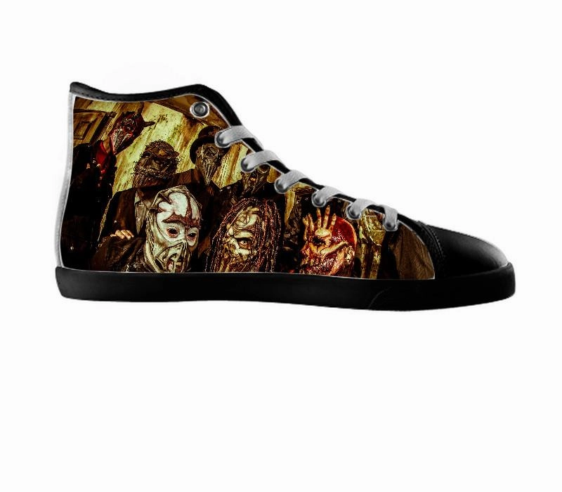 White custom shoes