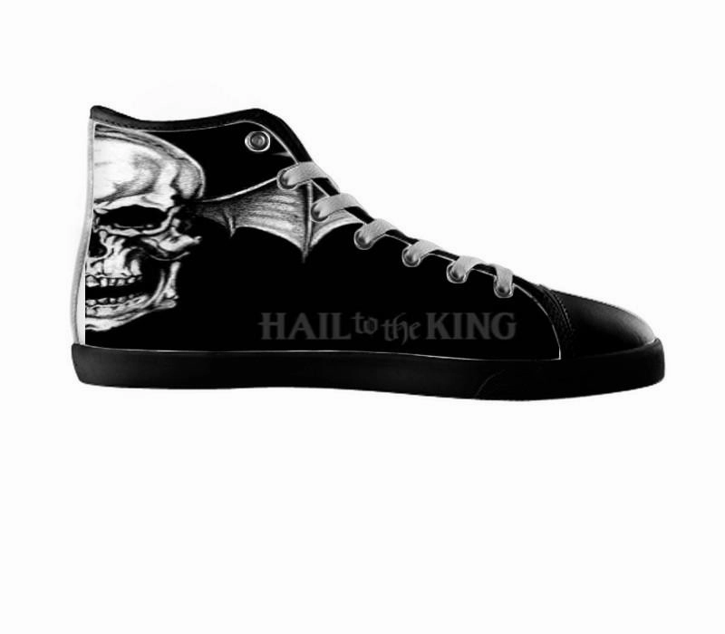 White custom shoes