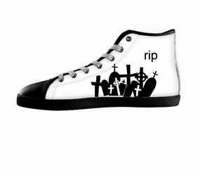 White custom shoes