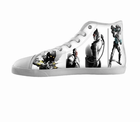 White custom shoes