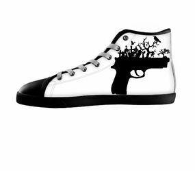 White custom shoes