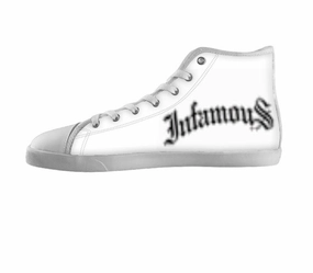 White custom shoes