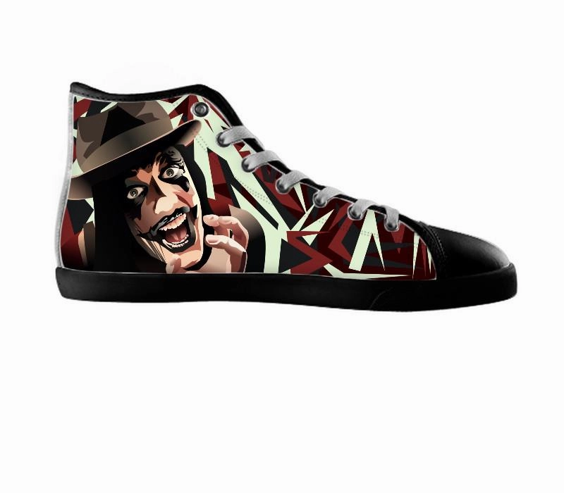 White custom shoes