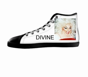 White custom shoes