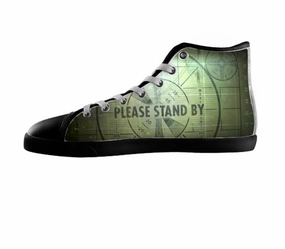 White custom shoes