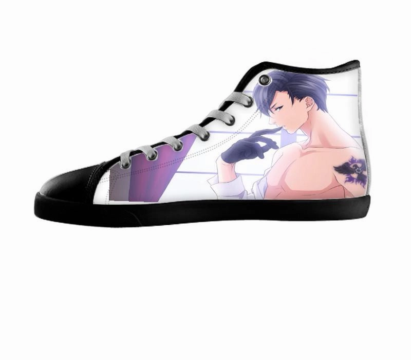 White custom shoes