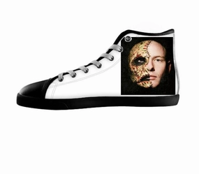 White custom shoes