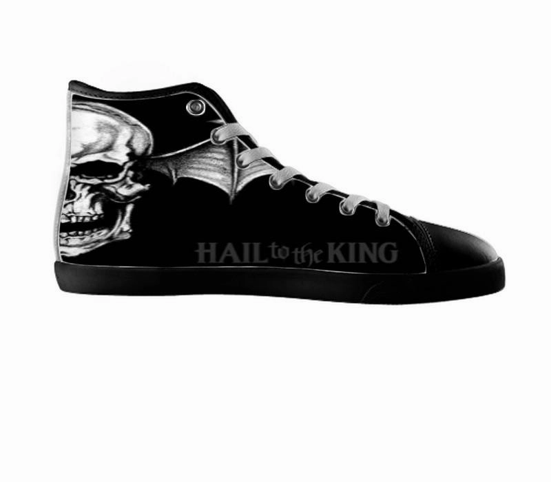 White custom shoes