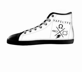 White custom shoes