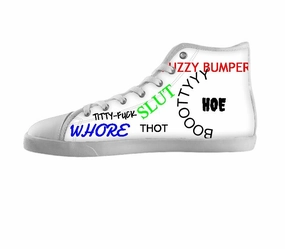 White custom shoes