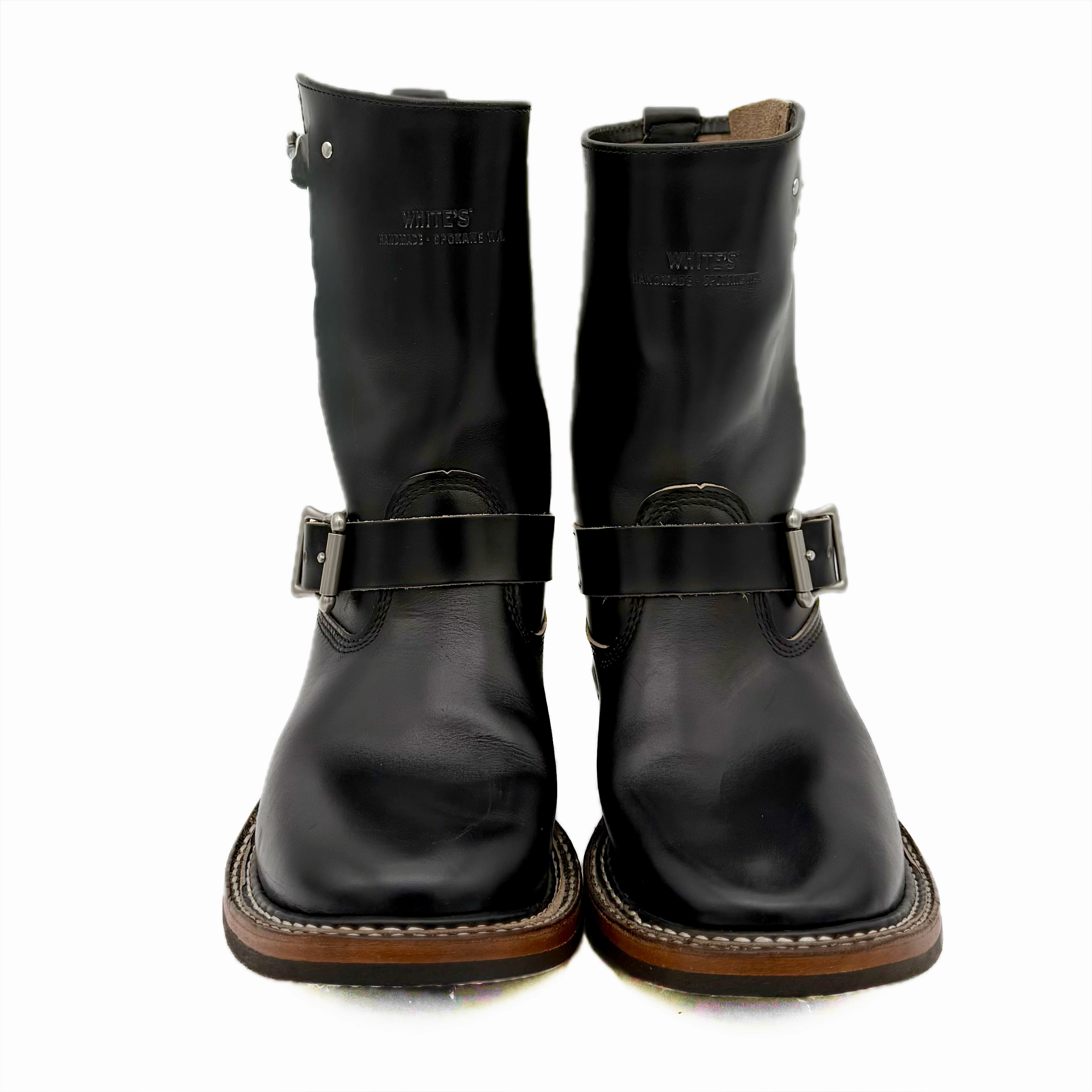 White's Black Chrome Excel Nomad Left: 9E Right: 9EE