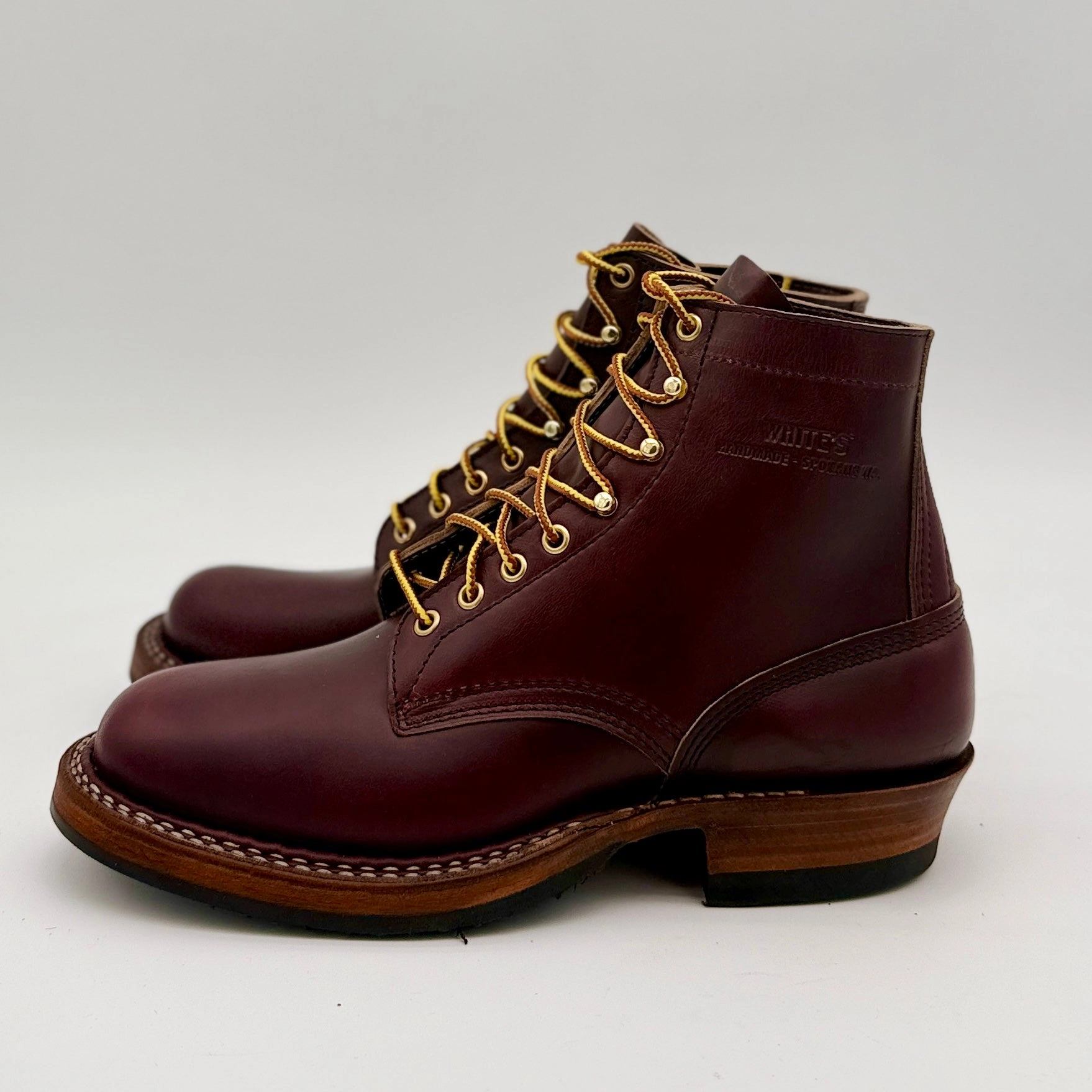 White's Custom Burgundy Chrome Excel Smokejumper Size 9EE