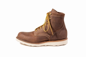 White's Distressed Smooth Foreman Size 9D