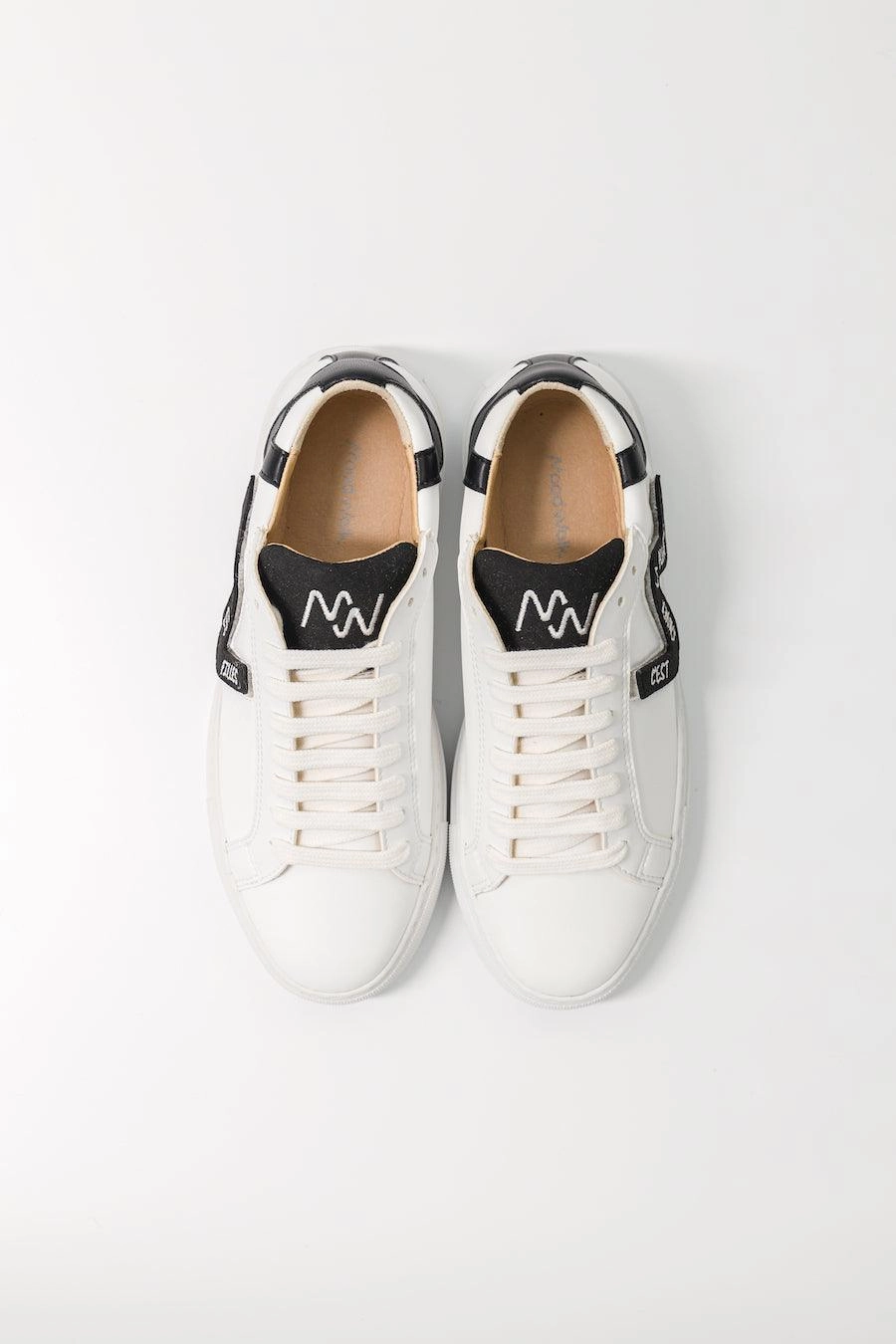 Wild Walker Unisex Vegan Corn Leather Sneakers | Black