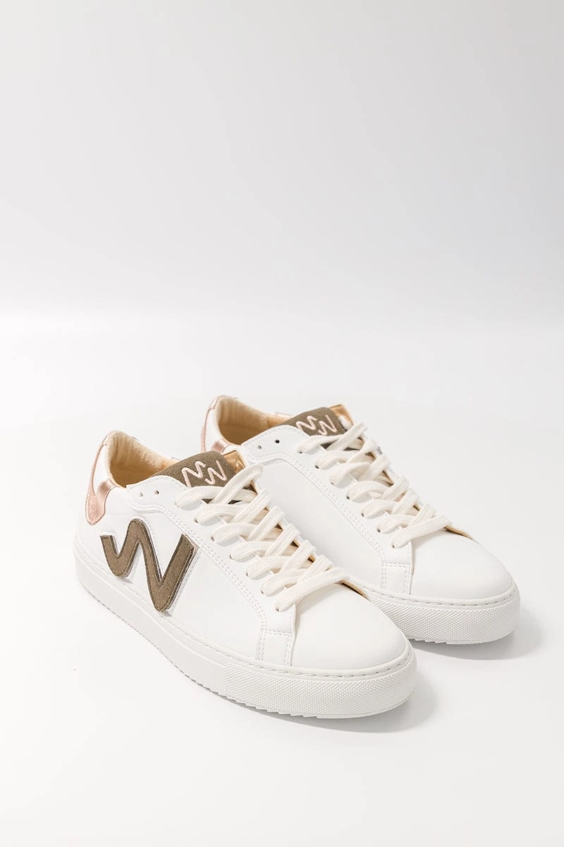 Wild Walker Women's Vegan Corn Leather Sneakers | Kaki