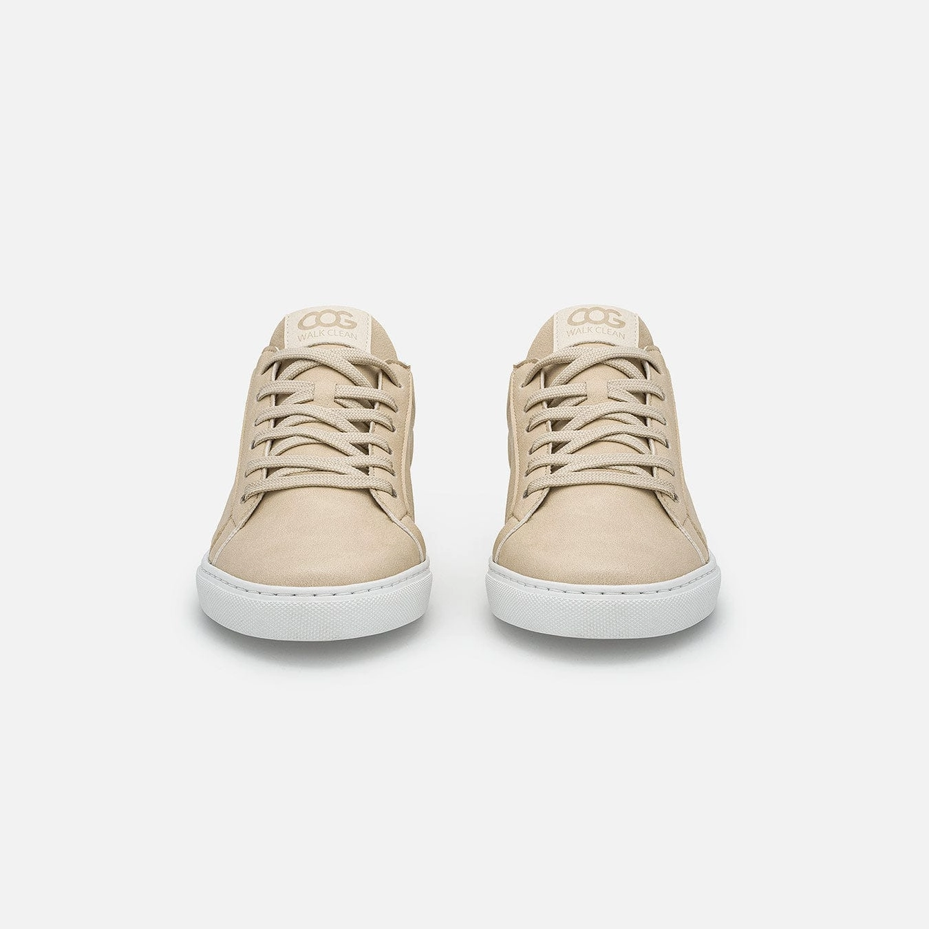 Winton Unisex Vegan Leather Sneakers | Beige