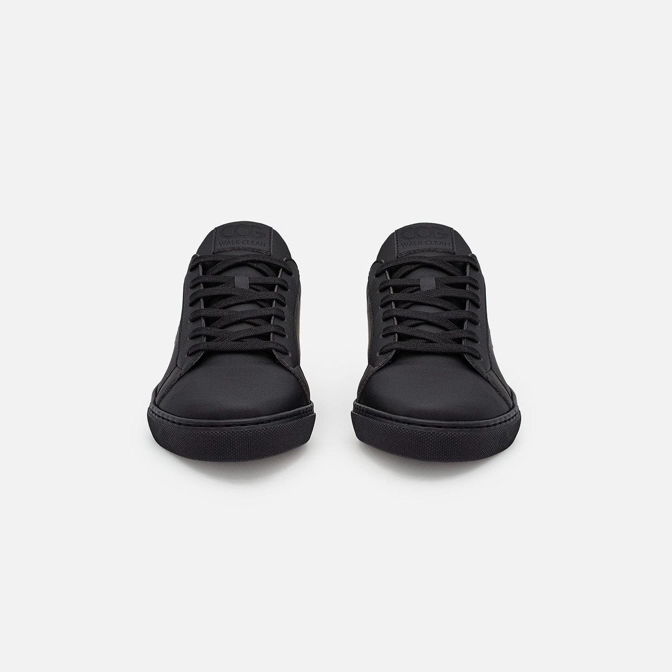 Winton Unisex Vegan Leather Sneakers | Black