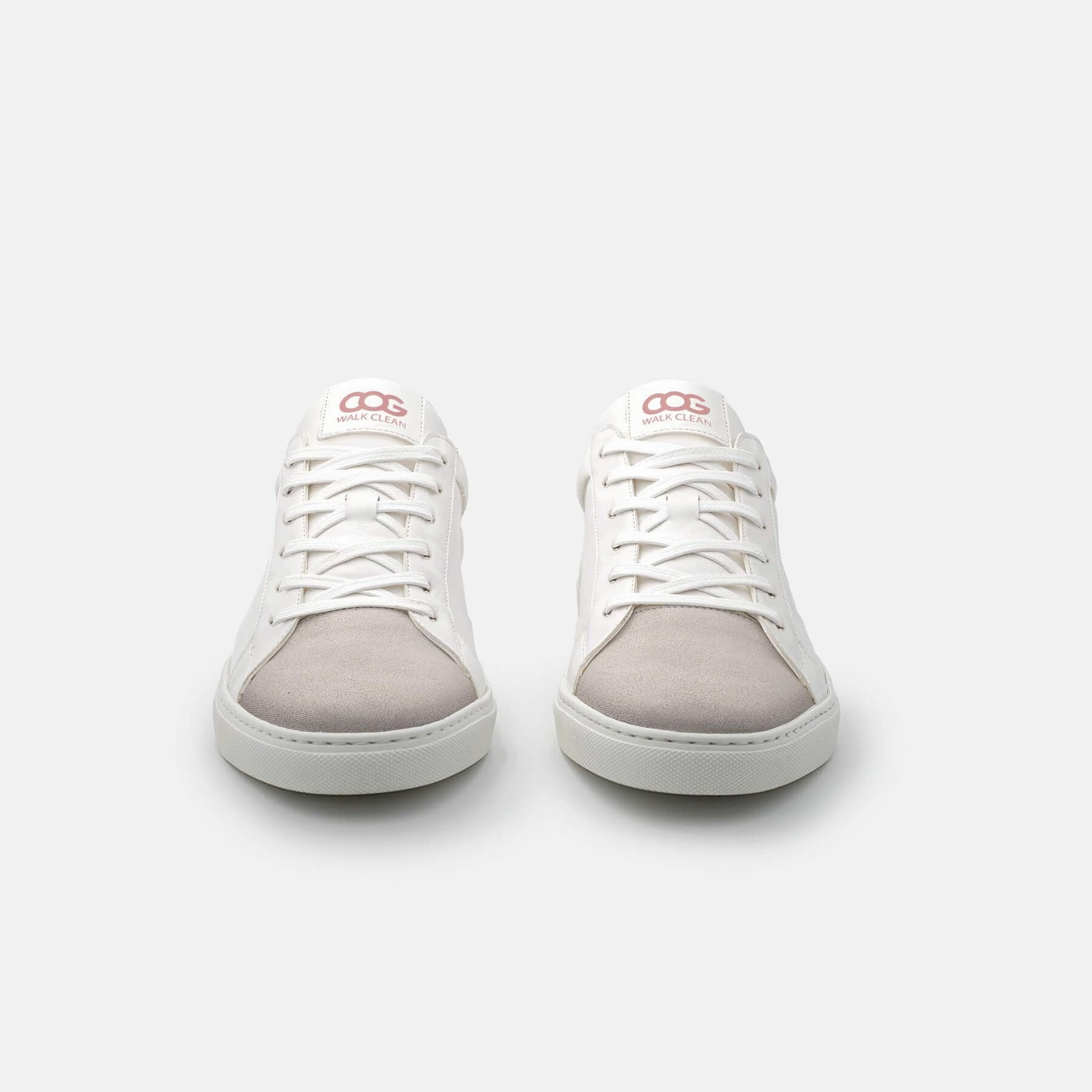 Winton Women's Vegan Sneakers | White & Pink