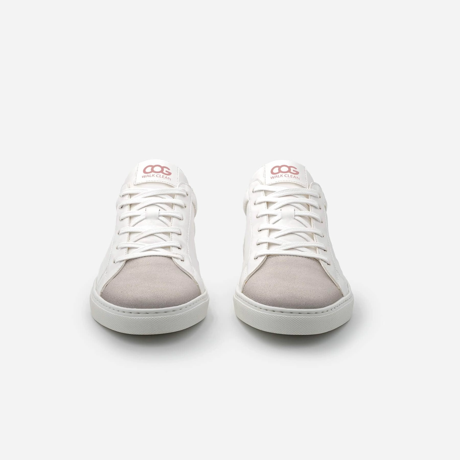 Winton Women's Vegan Sneakers | White & Pink