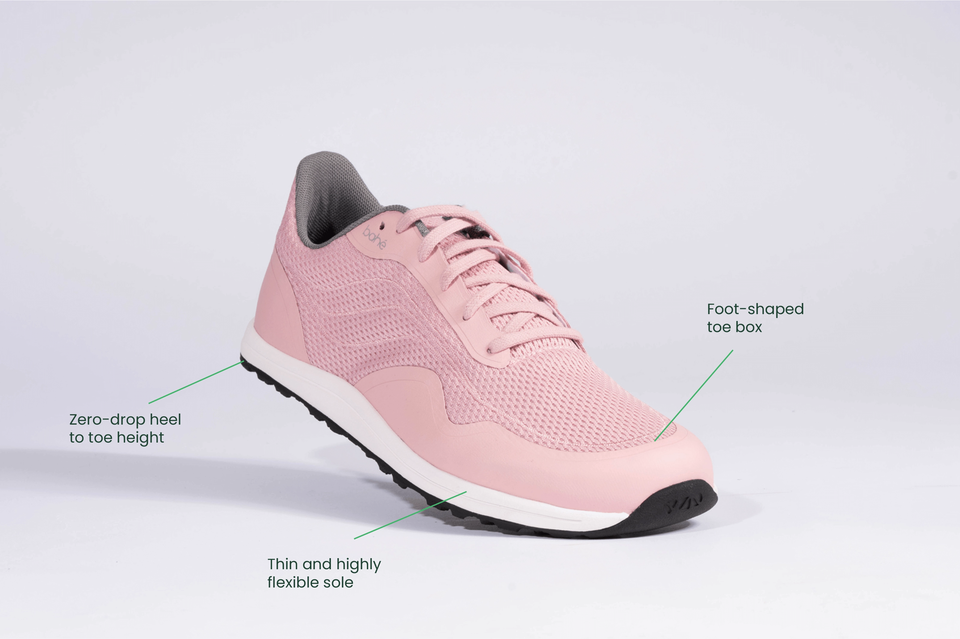Women's Revive Grounding Barefoot Vegan Sneakers | Sunset Pink