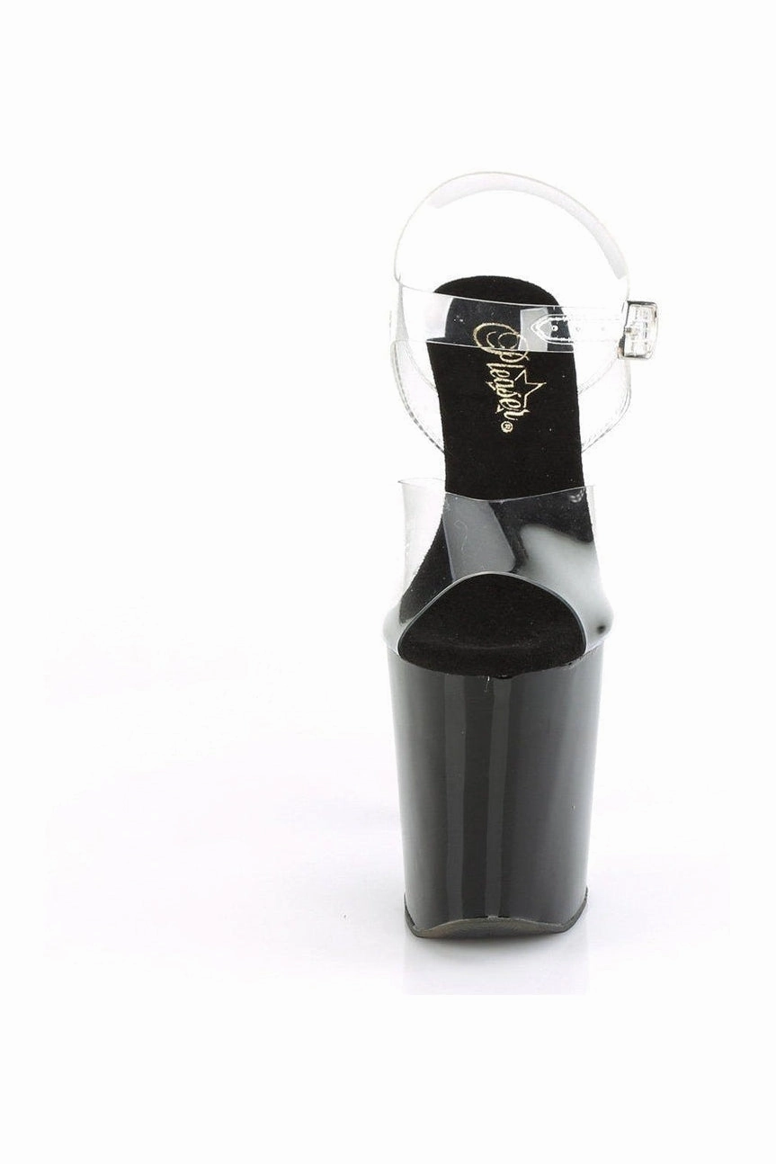XTREME-808CRS Exotic Sandal | Clear Vinyl