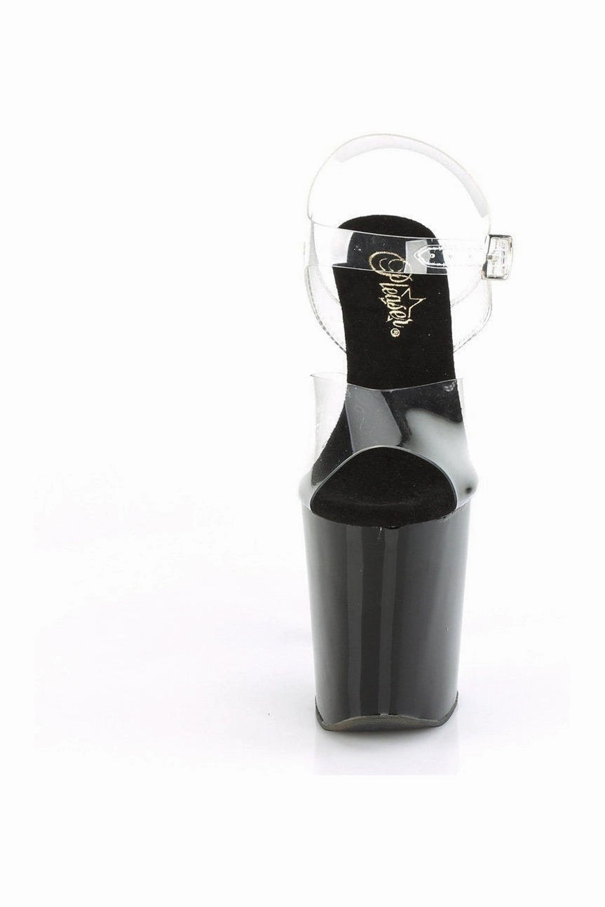 XTREME-808CRS Exotic Sandal | Clear Vinyl